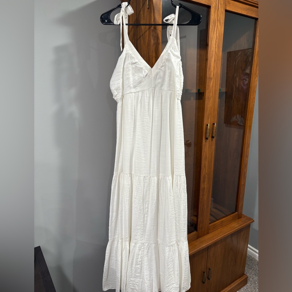 Express White Maxi Dress